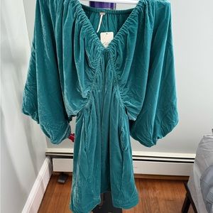 NWT SOLD OUT Free People Portia Velvet Mini